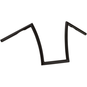 TYPHOON ONE INCH DIAMETER APE HANGER HANDLEBARS GZP Typhoon 13.5" handlebar Blk slotted