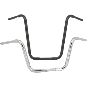 1 1/4 INCH PHAT APE HANGERS FOR 1 INCH RISERS AND CONTROLS GZP Chr 1-1/4" Apehanger handlebar 12" h