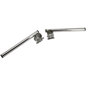CLIP-ON HANDLEBARS (1) GZP Solo Chrome 39mm clip-on handlebars