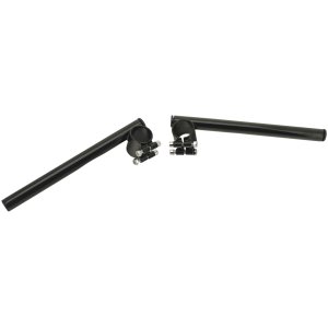 CLIP-ON HANDLEBARS (1) GZP Solo Black 39mm clip-on handlebars