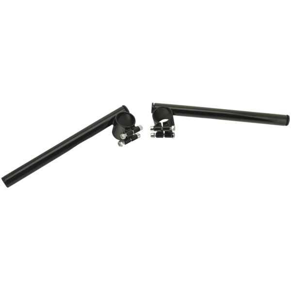 CLIP-ON HANDLEBARS (1) GZP Solo Black 39mm clip-on handlebars