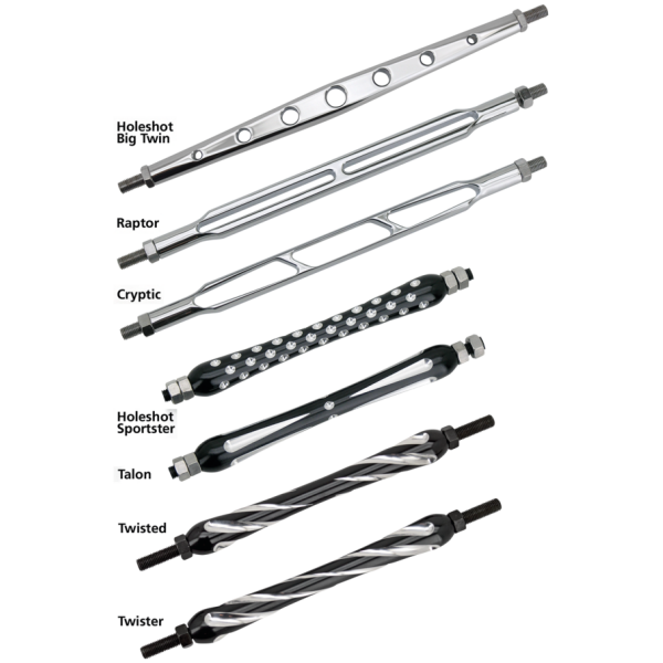 GENUINE ZODIAC BILLET CUSTOM SHIFTER RODS GZP Chrome Raptor shift linkage