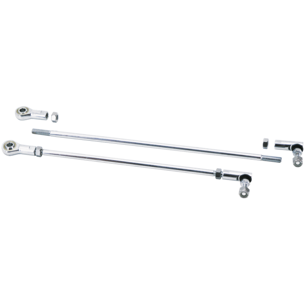 SHIFTER RODS AND ROD ENDS FOR 5 AND 6 SPEED MODELS GZP Chrome shifterrod 12-3/4" long