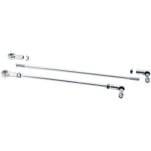 SHIFTER RODS AND ROD ENDS FOR 5 AND 6 SPEED MODELS GZP Black swivel rod ends with 5/16" thr