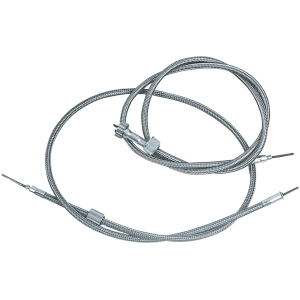 FRONT WHEEL DRIVE SPEEDO CABLES GZP Speedo cable black L=38.5" Nut=16mm