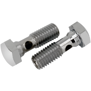 CHROME BREATHER BOLTS GZP Chr breatherbolts 1/2"-13 Pair
