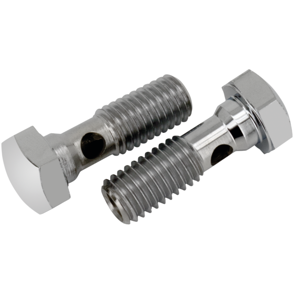 CHROME BREATHER BOLTS GZP Chr breatherbolts 1/2"-13 Pair