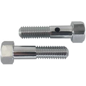 CHROME BREATHER BOLTS GZP Chr breatherbolts 3/8"-16 Pair