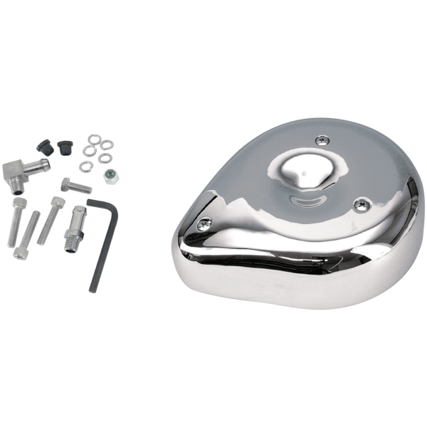 CHROME AIR CLEANER GZP Chrome air cleaner CV Carb & Delphi