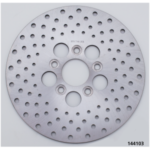 DISC BRAKE ROTORS FOR HARLEY-DAVIDSON GZP 10" St. steel disc drlld FX/FL72-84