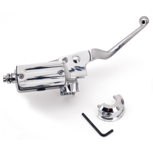 GZP Chrome master cylinder 5/8" piston - Harley 82-95