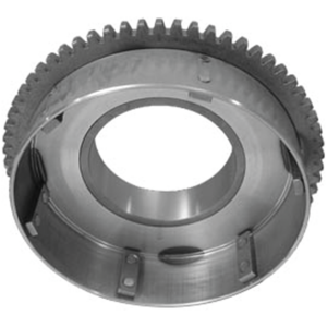CLUTCH SHELL AND SPROCKET FOR 4 SPEED BIG TWIN Clutch drum w/starter ring gear BT70-84