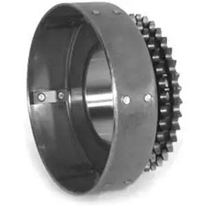 CLUTCH SHELL AND SPROCKET FOR 4 SPEED BIG TWIN Clutch drum only BT36-85