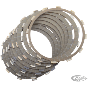 PARTS FOR STANDARD CLUTCH ON 1998-2000 EVOLUTION BIG TWIN & 1999-2017 TWIN CAM GZP Zodiac Kevlar clutch kit BT98-17