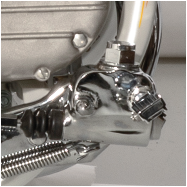 WAGNER-LOCKHEED TYPE REAR MASTER CYLINDER GZP Chrome rr master Cyl Wagner-Lockhd s