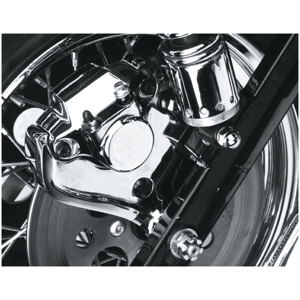 CHROME PLATED REAR CALIPER BRACKETS GZP Chr. RR caliper bracket FXR87-99