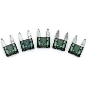 TELL-TALE BLADE TYPE MINI FUSES GZP 5pck Mini Led detector fuse gray 2A