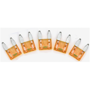 TELL-TALE BLADE TYPE MINI FUSES GZP 5pck Mini Led detector fuse Tan 5A
