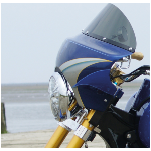 HYDRA-GLIDE STYLE HEADLIGHT SHELL GZP Headlight Hydra Glide 7"