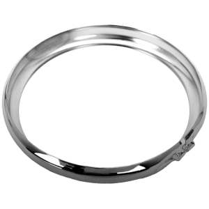 5 1/2" CHROME BATES STYLE HEADLIGHTS GZP Rim for 5 1/2" Bates(160000 and 1600