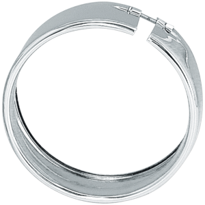 BEEFY 5 3/4" HEADLIGHT TRIM RINGS GZP 5.75" Headlight Trim Ring XL 63-03