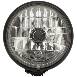 5 3/4" BOTTOM MOUNT HEADLIGHTS GZP Blk matt duo 5.75" headlight