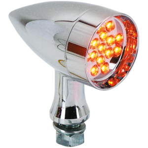 HI-GLIDE BULLET STYLE LED MARKER LIGHTS GZP Hi Glide LED amber light clear lens