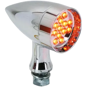 HI-GLIDE BULLET STYLE LED MARKER LIGHTS GZP Hi Glide LED amber light clear lens