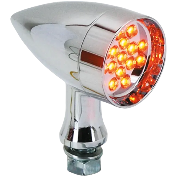 HI-GLIDE BULLET STYLE LED MARKER LIGHTS GZP Hi Glide LED amber light clear lens