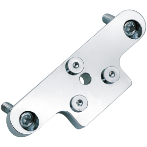 LAYBACK LICENSE PLATE MOUNTING BRACKET GZP Chrome 3-hole license plate mount bl