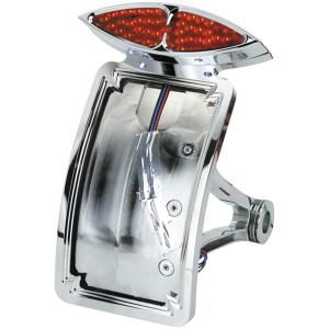CYCLOPS SIDE MOUNT & FENDER MOUNT LICENSE PLATE BRACKETS WITH LED TAILLIGHT GZP Cyclops LED sidemount taillight Radi