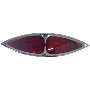 CYCLOPS SIDE MOUNT & FENDER MOUNT LICENSE PLATE BRACKETS WITH LED TAILLIGHT GZP Cyclops chrome taillight