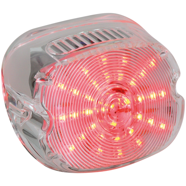 EU-APPROVED LOW-PRO LED TAILLIGHTS GZP LowPro H-D LED taillight clear lens