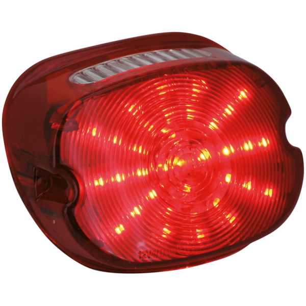 EU-APPROVED LOW-PRO LED TAILLIGHTS GZP LowPro H-D LED taillight red lens E-