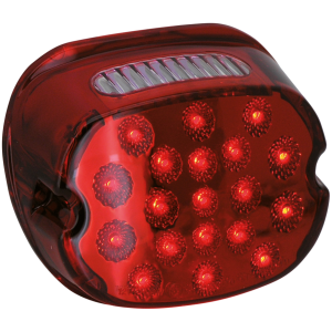 EU-APPROVED LOW-PRO LED TAILLIGHTS GZP LowPro Cluster taillight red lens E-