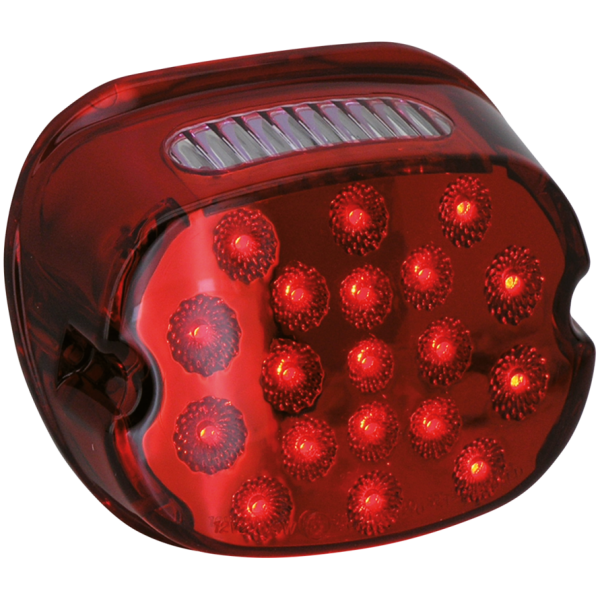 EU-APPROVED LOW-PRO LED TAILLIGHTS GZP LowPro Cluster taillight red lens E-