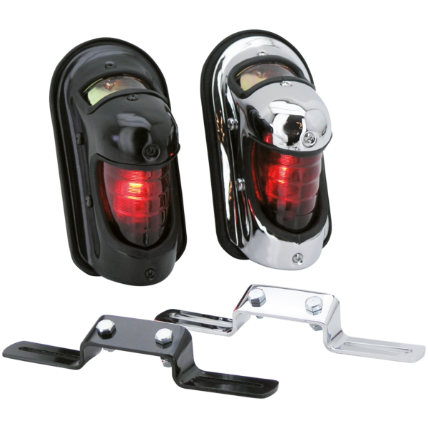 GZP Beehive taillight stamped stl chrome