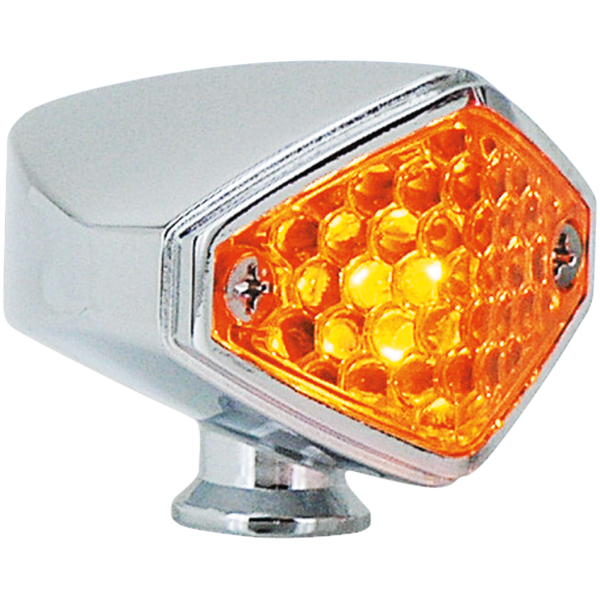 DIAMOND MARKER LIGHTS GZP Diamond marker light chrome amber