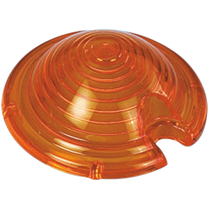 LENSES FOR BULLET LIGHTS GZP Bullet light lens plastic amber