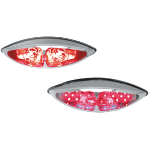 EU APPROVED SKY HAWK TAILLIGHTS GZP Sky Hawk taillight 2 bulbs red lens