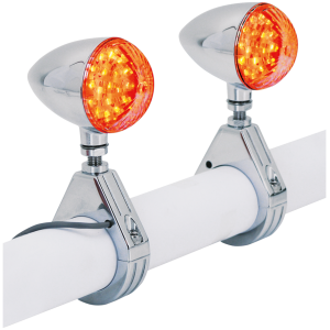 HI-POINT FORK MOUNTED LED TURN SIGNALS GZP Hi-point LED turnsignals 39mm forks