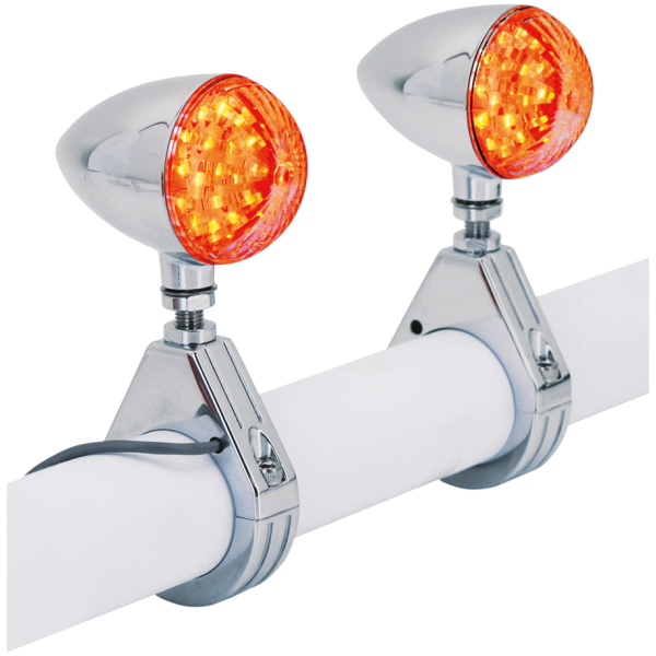 HI-POINT FORK MOUNTED LED TURN SIGNALS GZP Hi-point LED turnsignals 39mm forks