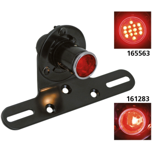 CLASSIC TAILLIGHTS GZP Black classic 1" LED taillight E-app