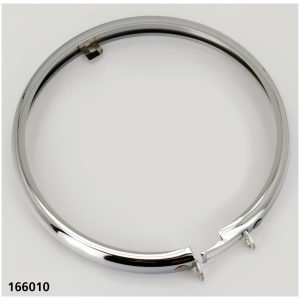SPRINGER STYLE HEADLIGHT LATE MODEL GZP Rim for springer headlamp Chr. #6771