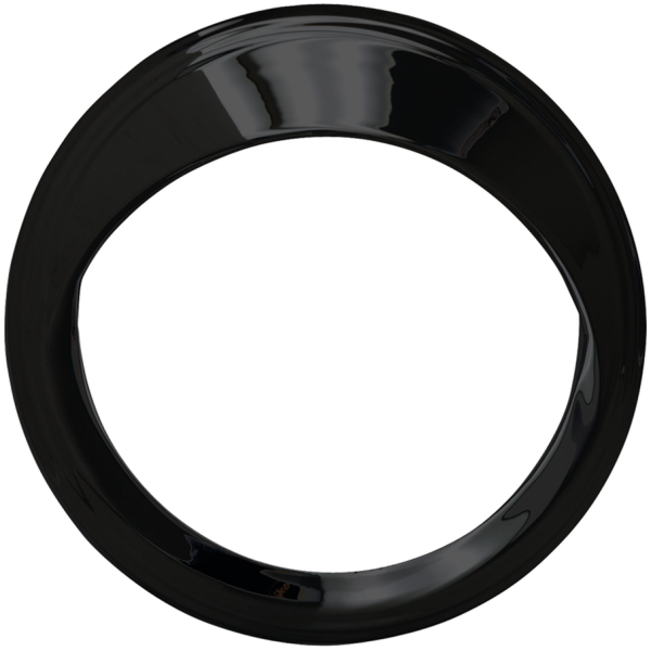 SPEEDOMETER BEZELS & VISORS GZP Synapse matt blk speedo surrnd w/vis