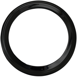 SPEEDOMETER BEZELS & VISORS GZP Synapse matt black speedo surround