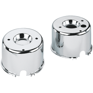 CHROME SPEEDO AND TACHO COVER SET GZP Speedo/Tacho covers FX(R) XL83-up