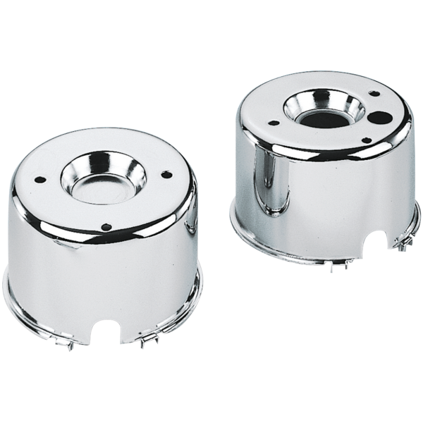 CHROME SPEEDO AND TACHO COVER SET GZP Cover H-Bar mount speedo FX/XL 83
