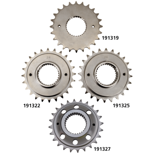 DRIVE CHAIN CONVERSION FOR TOURING GZP 24T chain sprckt 3/4"OffS 6-Sp 06-UP