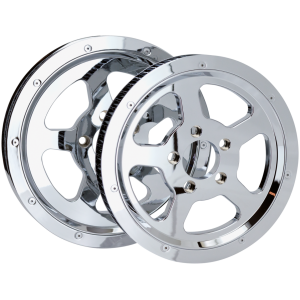 NARROW 1 1/8" ALUMINUM REAR BELT PULLEYS FOR BIG TWIN GZP RR Belt pulley BT00-06 70Tx1.125"